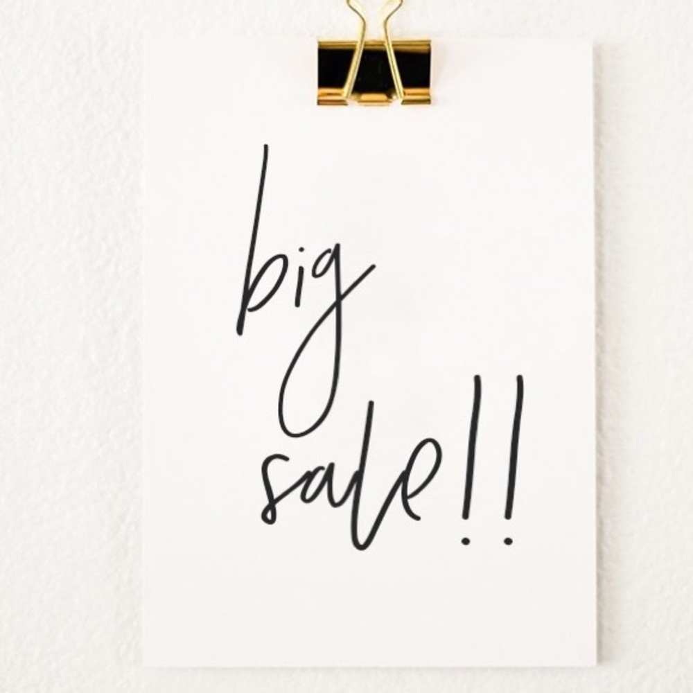 Moving sale - plz make an offer!